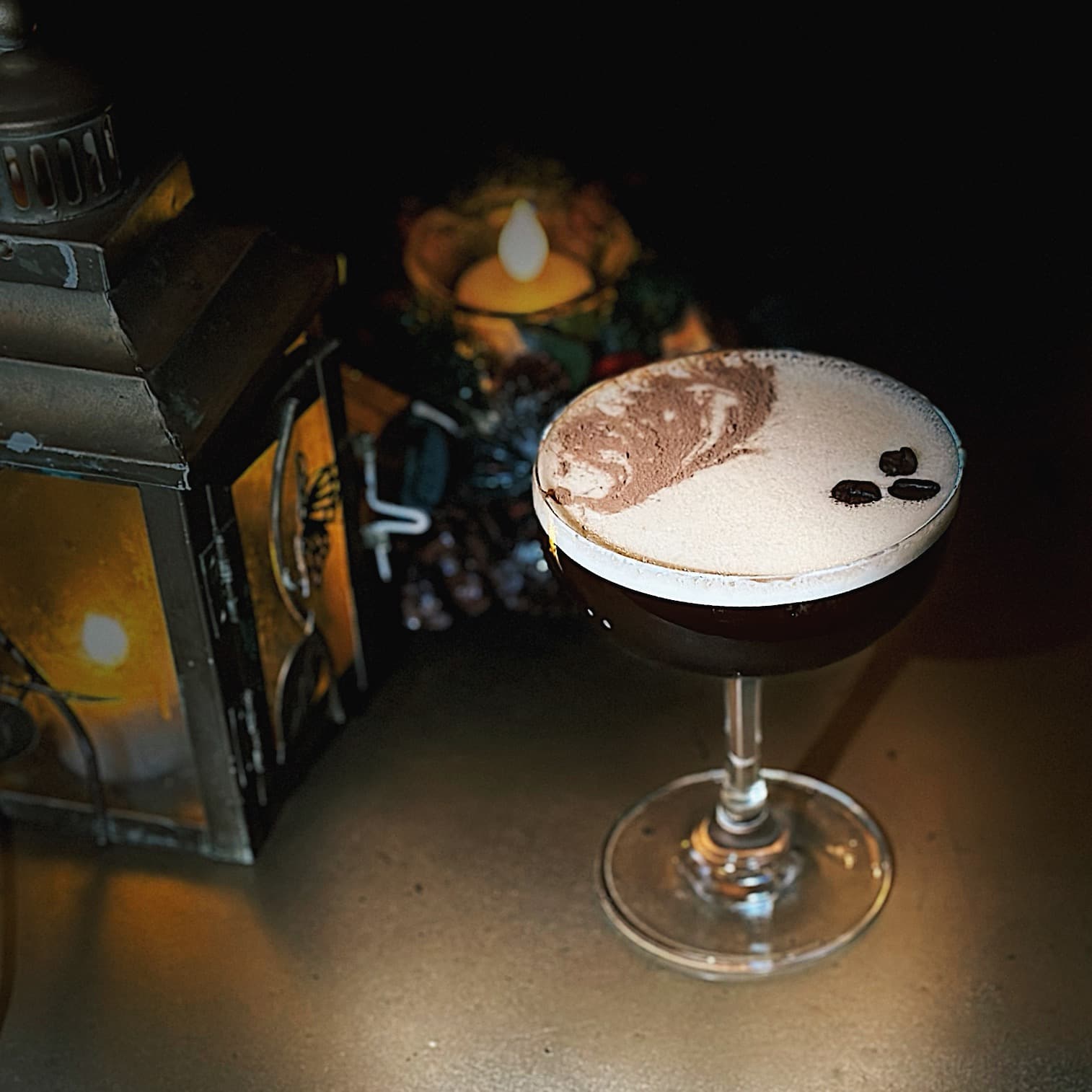 Espresso martini at Opium Bar, Bath