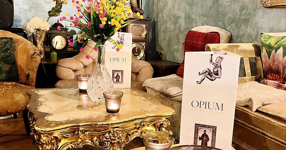 Inside Opium Bar